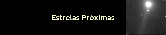 Estrelas Pr�ximas