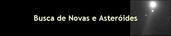 Busca de Novas e Aster�ides